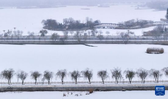 银川迎来降雪天气